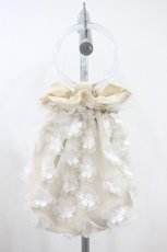 画像1: merry jenny / フラワーボムバッグ  ホワイト H-26-10-20-012-LO-BG-OW-ZH (1)