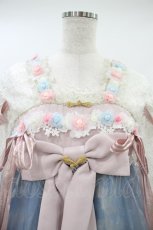 画像4: BABY,THE STARS SHINE BRIGHT / SA・KU・RA Celestial Maidenワンピース&リボンコームセット Free 白/サックス H-26-10-20-014-BA-OP-NS-ZH (4)