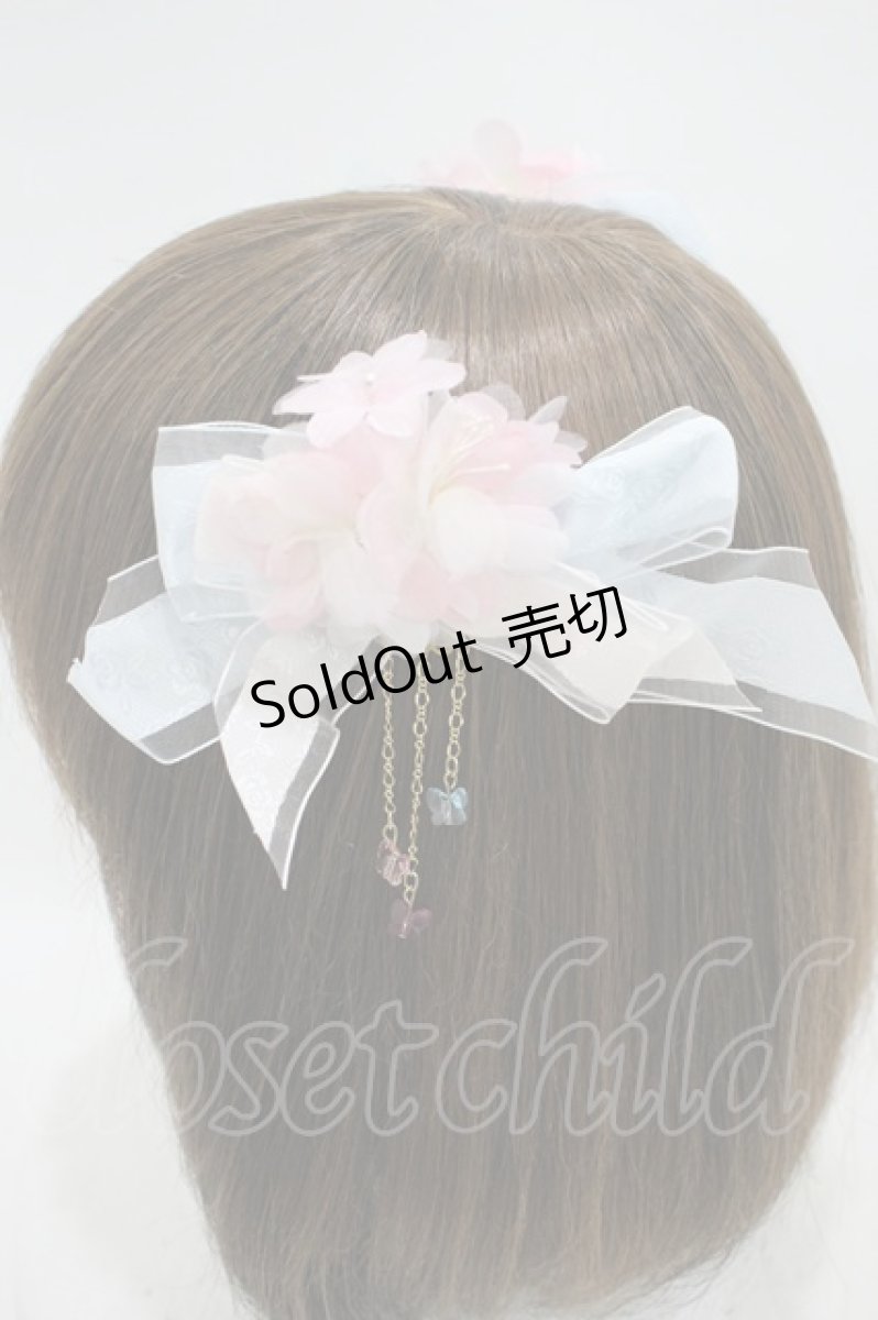 画像8: BABY,THE STARS SHINE BRIGHT / SA・KU・RA Celestial Maidenワンピース&リボンコームセット Free 白/サックス H-26-10-20-014-BA-OP-NS-ZH (8)