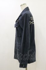 画像3: HYSTERIC GLAMOUR / ダメージジャケット FREE 紺 H-26-10-21-049-PU-JA-AK-ZH (3)