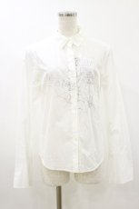 画像1: HYSTERIC GLAMOUR / プリントシャツ M 白 H-26-10-21-051-PU-BL-AK-ZH (1)