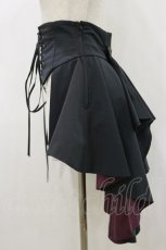 画像3: ATELIER BOZ / ゲフィオンオーバースカート  黒 H-26-10-21-058-EL-SK-AK-ZH (3)
