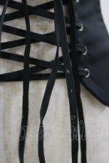 画像4: ATELIER BOZ / ゲフィオンオーバースカート  黒 H-26-10-21-058-EL-SK-AK-ZH (4)