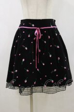 画像1: MILK / ROSE BUDスカート  ブラック H-26-10-21-060-ML-SK-AK-ZH (1)