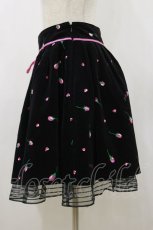 画像3: MILK / ROSE BUDスカート  ブラック H-26-10-21-060-ML-SK-AK-ZH (3)