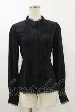 画像1: ATELIER PIERROT / Calmato Blouse  黒 H-26-10-21-031-EL-BL-AK-ZH (1)