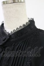 画像4: ATELIER PIERROT / Calmato Blouse  黒 H-26-10-21-031-EL-BL-AK-ZH (4)