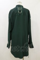 画像2: Ozz conte / Cognitive Lab Blouse  緑 H-26-10-21-033-OO-BL-AK-ZH (2)