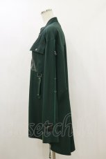 画像3: Ozz conte / Cognitive Lab Blouse  緑 H-26-10-21-033-OO-BL-AK-ZH (3)