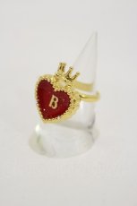 画像1: BABY,THE STARS SHINE BRIGHT / HEART TRUMPリング Free ゴールド H-26-10-22-046-BA-AC-NS-ZH (1)