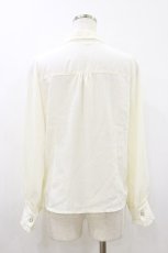 画像2: axes femme / ネクタイ付きブラウス M 生成り H-26-10-22-061-AX-BL-NS-ZH (2)