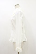 画像3: Angelic Pretty / くるりんリボンブローチジャボブラウス Free 白 H-26-10-22-063-AP-BL-NS-ZH (3)