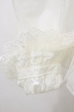 画像5: Angelic Pretty / くるりんリボンブローチジャボブラウス Free 白 H-26-10-22-063-AP-BL-NS-ZH (5)
