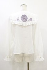 画像2: Amavel / Magical Cosmic Cosmeticフリルブラウス Free 白 H-26-10-22-064-CA-BL-NS-ZH (2)