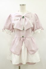画像1: DearMyLove / プリキュアキラキラビジューセットアップ L ピンク H-26-10-22-069-GO-OP-SZ-ZH (1)