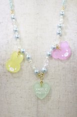 画像1: Angelic Pretty / Happy Garlandネックレス  ピンク/ミント/イエロー H-26-10-22-010-AP-AC-NS-ZH (1)