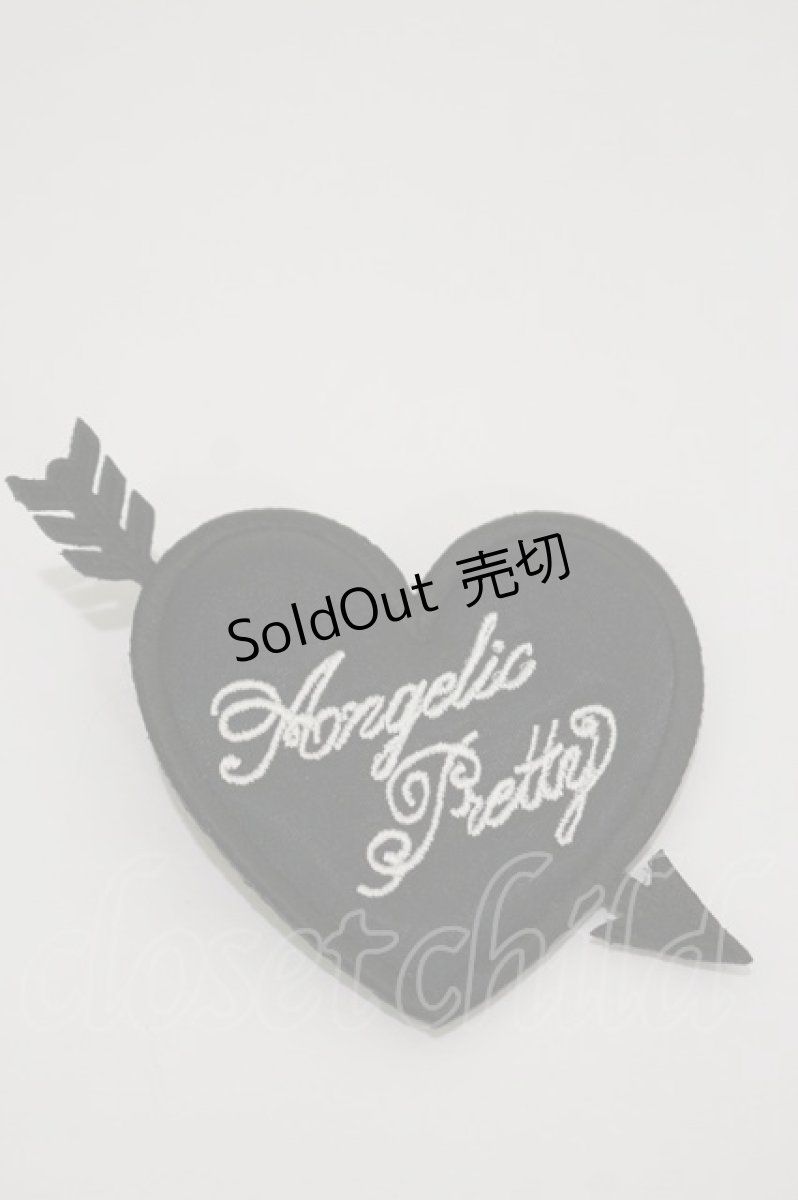 画像1: Angelic Pretty / Dolly Heartクリップ  ブラック H-26-10-22-014-AP-AC-NS-ZH (1)