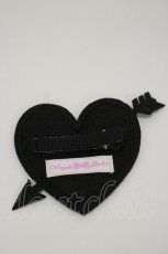 画像2: Angelic Pretty / Dolly Heartクリップ  ブラック H-26-10-22-014-AP-AC-NS-ZH (2)