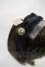 画像2: m petit by misako / AM*モチーフカチューシャ  ブラック H-26-10-23-005-LO-AC-NS-ZH (2)