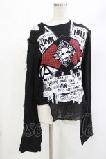 画像1: SEXY DYNAMITE LONDON / コットンカットソー S 黒 H-26-10-23-1005-PU-TO-AK-ZH (1)