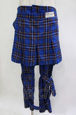 Preview of タータンチェックパンツ L 青