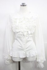 画像1: BABY,THE STARS SHINE BRIGHT / Mignonette Doll ブラウス Free オフ白 H-26-10-23-028-BA-BL-NS-ZH (1)