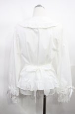 画像3: BABY,THE STARS SHINE BRIGHT / Mignonette Doll ブラウス Free オフ白 H-26-10-23-028-BA-BL-NS-ZH (3)
