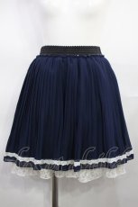 画像1: axes femme / リバーシブルスカート M ネイビー/オフ H-26-10-23-040-AX-SK-NS-ZH (1)