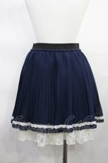 画像2: axes femme / リバーシブルスカート M ネイビー/オフ H-26-10-23-040-AX-SK-NS-ZH (2)
