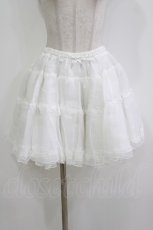 画像1: Angelic Pretty / オーガンジーパニエ Free オフ白 H-26-10-24-034-AP-SK-YZ-ZH (1)