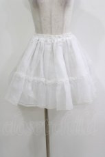 画像1: metamorphose / オーガンジーパニエ Free 白 H-26-10-24-035-ME-SK-NS-ZH (1)