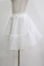画像2: metamorphose / オーガンジーパニエ Free 白 H-26-10-24-035-ME-SK-NS-ZH (2)