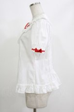 画像2: Angelic Pretty / Delicious Cherryブラウス(無地) Free 白 H-26-10-24-045-AP-BL-NS-ZH (2)