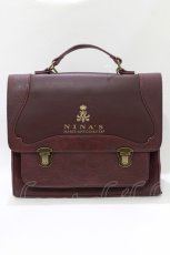 画像1: m petit by misako / AM*フラップ3WAYリュック  ボルドー H-26-10-24-049-LO-BG-NS-ZH (1)