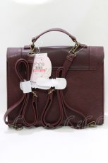 画像3: m petit by misako / AM*フラップ3WAYリュック  ボルドー H-26-10-24-049-LO-BG-NS-ZH (3)