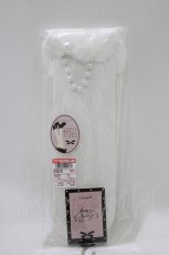 画像2: Lovely Tency / ECLTCSチェーンFレース  白 H-26-10-24-064-LO-ZA-NS-ZH (2)