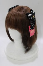 画像1: Angelic Pretty / Sweet DotリボンクリップSet  ブラック H-26-10-24-078-AP-AC-NS-ZH (1)