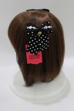画像2: Angelic Pretty / Sweet DotリボンクリップSet  ブラック H-26-10-24-078-AP-AC-NS-ZH (2)