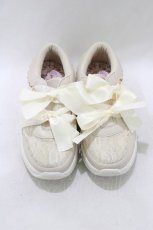 画像1: m petit by misako / AMレースリボンSNK L 生成り H-26-10-24-084-LO-SH-NS-ZH (1)