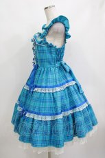 画像2: Angelic Pretty / マーガレットドールジャンパースカート Free ブルー H-26-10-24-012-AP-OP-NS-ZH (2)