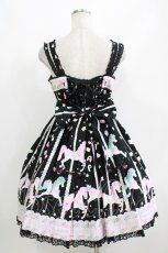 画像3: Angelic Pretty / Sugary Carnivalジャンパースカート Free ブラック H-26-10-24-015-AP-OP-NS-ZH (3)