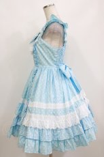 画像2: Angelic Pretty / Sugarフリルジャンパースカート Free サックス H-26-10-24-022-AP-OP-NS-ZH (2)