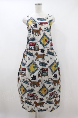 Preview of Strolling cat tablier dress M オフ