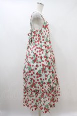 画像3: Jane Marple / Strawberry gardenのストラップドレス  白 H-26-10-25-028-JM-OP-KB-ZH (3)