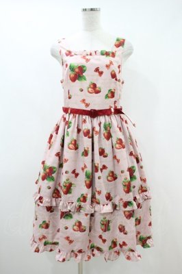Preview of Mellow Strawberryノースリーブワンピース M ピンク