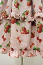 画像5: Emily Temple cute / Mellow Strawberryノースリーブワンピース M ピンク H-26-10-25-031-ET-OP-KB-ZH (5)
