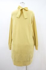 画像2: Jane Marple / プリントスウェットドレス M イエロー H-26-10-25-033-JM-OP-AK-ZH (2)