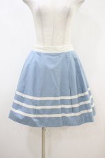 画像1: Jane Marple / グログランマリンスカート  サックス H-26-10-25-042-JM-SK-KB-ZH (1)