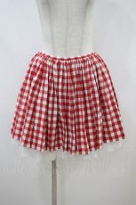 画像1: Katie / AMERICAN PIE panier skirt  レッド H-26-10-25-046-LO-SK-KB-ZH (1)