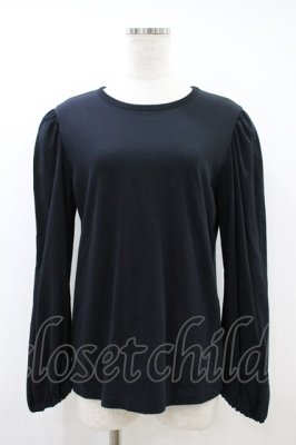 Preview of Puffy sleeve pullover  ブラック